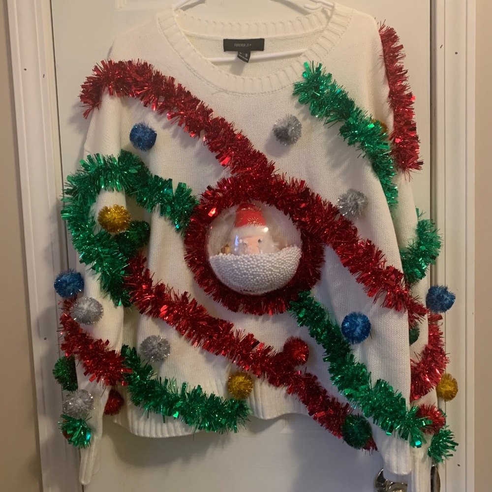 Forever 21 Christmas Sweater Plus